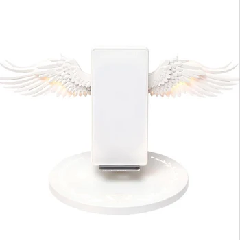 For Angel Wings 10W Wireless Charging Stand Fast Wireless Charger Phone Holder Dock
For Angel Wings 10W Wireless Charging Stand Fast Wireless Charger Phone Holder Dock