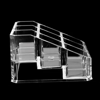 Acrylic 9 Grids Lipstick Holder Display Cosmetic Organizer Makeup Case Box Cosmetic Box Display Stand make up Storage Case
Acrylic 9 Grids Lipstick Holder Display Cosmetic Organizer Makeup Case Box Cosmetic Box Display Stand make up Storage Case