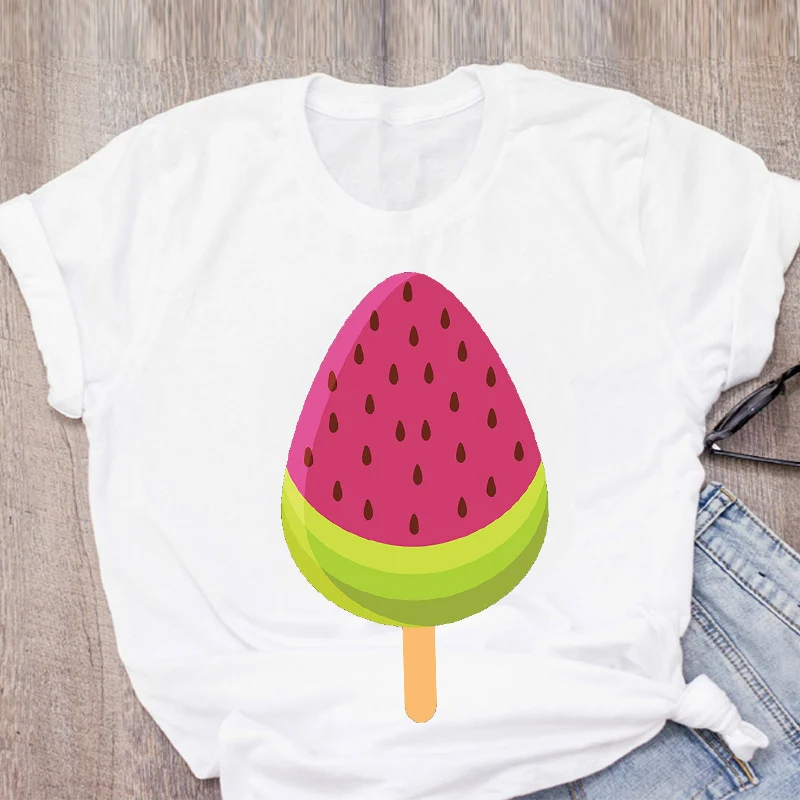 2020 New Women's T-shirts Graphic Watermelon Cartoon Fruit Print Top Female T-shirt 90s Harajuku O-Neck Ladies Tees Tops Shirts 
2020 New Women's T-shirts Graphic Watermelon Cartoon Fruit Print Top Female T-shirt 90s Harajuku O-Neck Ladies Tees Tops Shirts