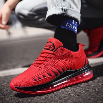 Running Shoes 2019 Winter New Men's Outdoor Sports Shoes Red Fitness Shoes Breathable Lace-up Shoes Brand Designer Men Sneakers
Running Shoes 2019 Winter New Men's Outdoor Sports Shoes Red Fitness Shoes Breathable Lace-up Shoes Brand Designer Men Sneakers