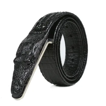 Alligator Design Crocodile-Embossed Leather Belts Genuine Cow Leather Belt 9 Men
Alligator Design Crocodile-Embossed Leather Belts Genuine Cow Leather Belt 9 Men