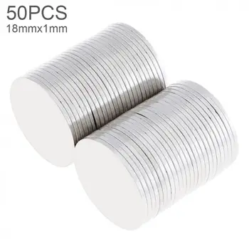 50pcs 18 x 1mm Mini Strong Magnetite Earth Neodymium Magnets with Round Disc Type and Permanent Magnet for Office / Laboratory
50pcs 18 x 1mm Mini Strong Magnetite Earth Neodymium Magnets with Round Disc Type and Permanent Magnet for Office / Laboratory