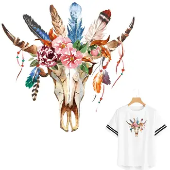 Feather Flower Applique Skull Bulls Patches Diy T-Shirt Washable Stripe Eco-Friendly Clothing Stickers Ironing Stickers
Feather Flower Applique Skull Bulls Patches Diy T-Shirt Washable Stripe Eco-Friendly Clothing Stickers Ironing Stickers