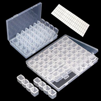 Diamond Painting Tools Accessories Storage Box Jewelry Box Rhinestone Embroidery Crystal Bead Organizer Case Container 84 pcs
Diamond Painting Tools Accessories Storage Box Jewelry Box Rhinestone Embroidery Crystal Bead Organizer Case Container 84 pcs