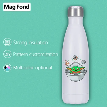 Stitch 500ML Stainless Steel Water Bottle Double-Wall Vacuum Flask BPA Thermos for Sport Hiking Coffee Keep Hot/Cold Bowling
Stitch 500ML Stainless Steel Water Bottle Double-Wall Vacuum Flask BPA Thermos for Sport Hiking Coffee Keep Hot/Cold Bowling