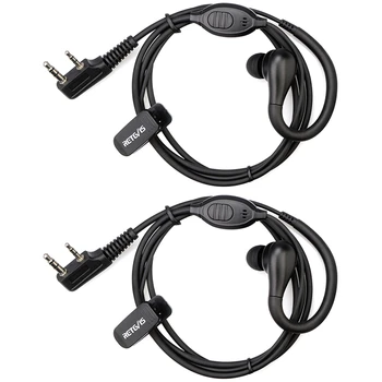 Retevis 2Pcs EEK007 2Pin Earhook Earpiece Walkie Talkie Earphones for RT22 RT622 Two Way Radio for Kenwood/Baofeng
Retevis 2Pcs EEK007 2Pin Earhook Earpiece Walkie Talkie Earphones for RT22 RT622 Two Way Radio for Kenwood/Baofeng