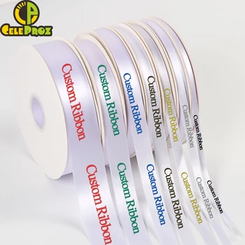 10mm-75mm Custom Printed Satin Ribbon Personal Logo Polyester Ribbons Giftbox Baking Wrap Wedding Birthday Anniversary Supplies
10mm-75mm Custom Printed Satin Ribbon Personal Logo Polyester Ribbons Giftbox Baking Wrap Wedding Birthday Anniversary Supplies