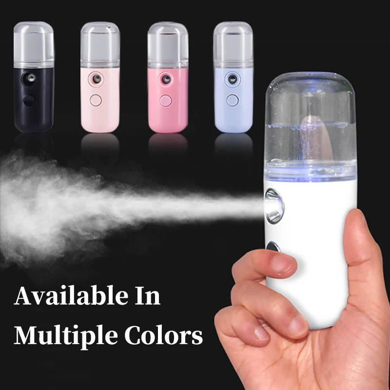 Mini vaporizador facial de 30mL, recargable por USB, Nano Facial, humidificador portátil de belleza, difusor, herramientas hidratantes para el cuidado de la piel 8 vaporizador facial Mini vaporizador facial de 30mL, recargable por USB, Nano Facial, humidificador portátil de belleza, difusor, herramientas hidratantes para el cuidado de la piel » vaporizador facial