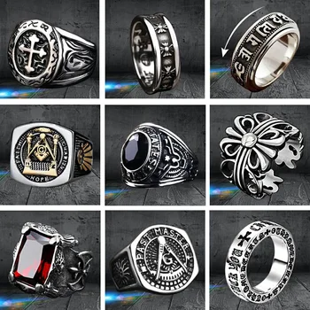 Hip hop fashion hot selling cool titanium steel Chaoren metal geometric ring Men Retro men punk wind food ring lovers jewelry
Hip hop fashion hot selling cool titanium steel Chaoren metal geometric ring Men Retro men punk wind food ring lovers jewelry
