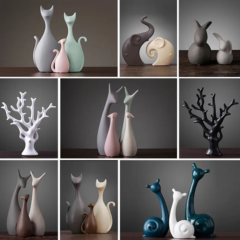 Nordic Ceramic Statue Crafts Decoration Animal Modeling Decoration Handmade Family Allegory Decoration Ceramic Statue
Nordic Ceramic Statue Crafts Decoration Animal Modeling Decoration Handmade Family Allegory Decoration Ceramic Statue
