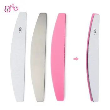 BNG Nail Files Buffers Replaceable Replacement Pad Sponge Sandpaper Sanding Double-Side Salon Manicure Tool Stainless Steel Base
BNG Nail Files Buffers Replaceable Replacement Pad Sponge Sandpaper Sanding Double-Side Salon Manicure Tool Stainless Steel Base