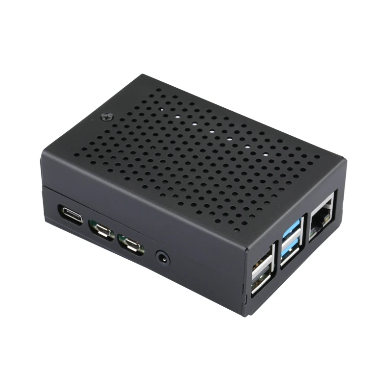 Raspberry Pi 4 Model B Aluminum Case with Cooling Fan RPI 4 Silver Case Black Metal Shell Enclosure
Raspberry Pi 4 Model B Aluminum Case with Cooling Fan RPI 4 Silver Case Black Metal Shell Enclosure