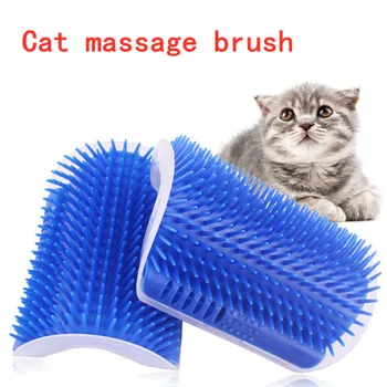 Pet Products for Cats Brush Corner Cat Massage Self Groomer Comb Brush Combs with Catnip Cat Rubs The Face with a Tickling Comb
Pet Products for Cats Brush Corner Cat Massage Self Groomer Comb Brush Combs with Catnip Cat Rubs The Face with a Tickling Comb