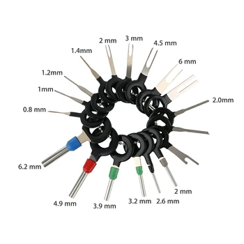 18 Pcs Auto Accessories Plug Pin Extractor Needle Remover Kit Wire Terminal Puller Car Removal Circuit Board Disassembled Tool
18 Pcs Auto Accessories Plug Pin Extractor Needle Remover Kit Wire Terminal Puller Car Removal Circuit Board Disassembled Tool