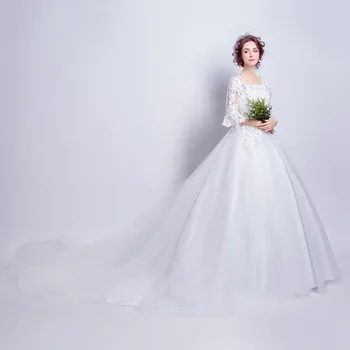 Autumn 2019 Wedding Celebrity Floral Lace O Neck Dress Sexy Women Half Bandage Ball Gown Beach Style Party Dresses Wholesale
Autumn 2019 Wedding Celebrity Floral Lace O Neck Dress Sexy Women Half Bandage Ball Gown Beach Style Party Dresses Wholesale