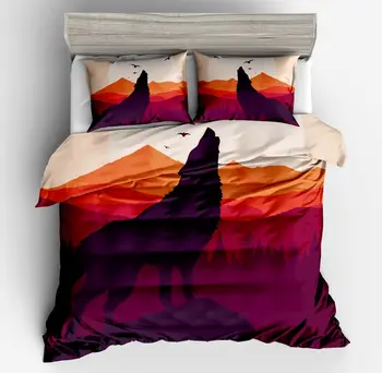 Lai Yin Sun Drop shipping Duvet cover sets Pillow cases Cartoon Cartoon Lone Wolf howling at Full Moon 3d Bed set Dusk 
Lai Yin Sun Drop shipping Duvet cover sets Pillow cases Cartoon Cartoon Lone Wolf howling at Full Moon 3d Bed set Dusk