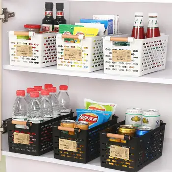 Rectangular Storage Basket with Handle for Tabletop Snacks Fruits Kitchen Organize
Rectangular Storage Basket with Handle for Tabletop Snacks Fruits Kitchen Organize