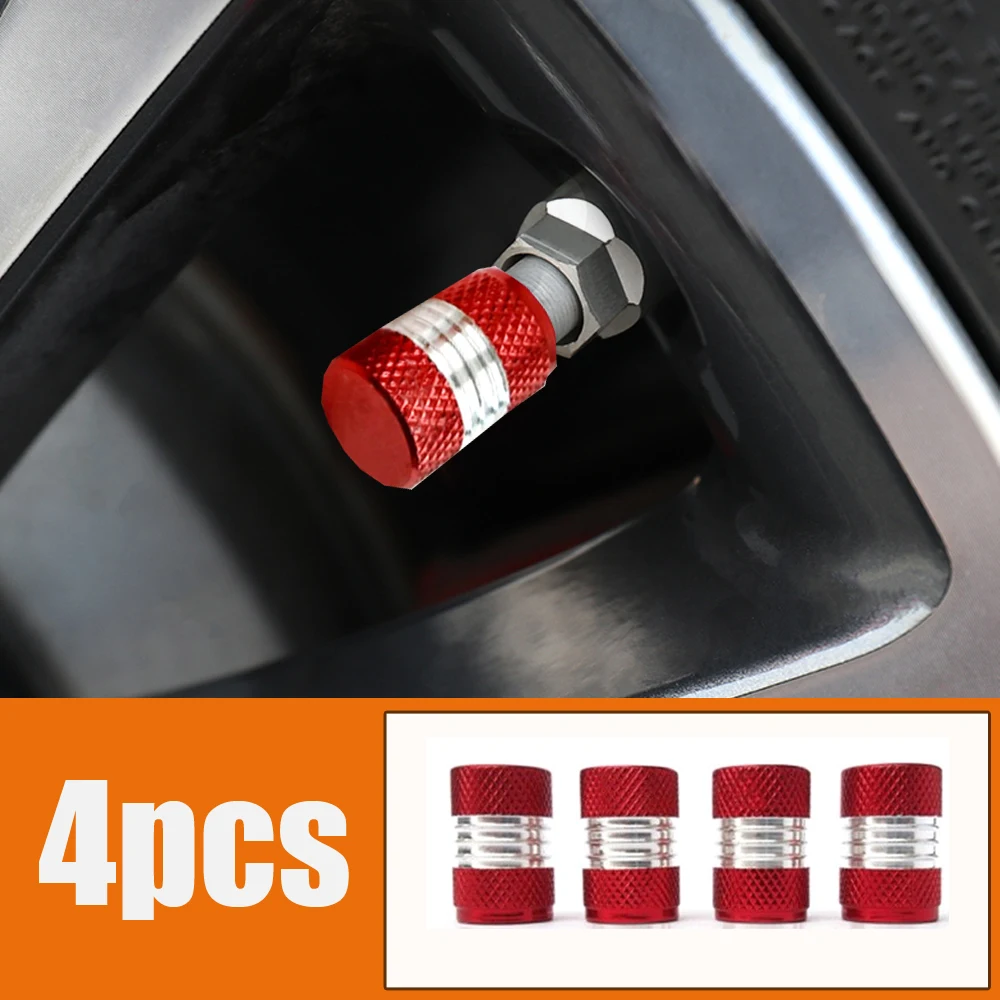 4pcs Red Aluminum Caps Car Truck Air Port Cover Tire Rim Valve Wheel Stem Caps Universal Exterior Parts Car styling Accessories
4pcs Red Aluminum Caps Car Truck Air Port Cover Tire Rim Valve Wheel Stem Caps Universal Exterior Parts Car styling Accessories