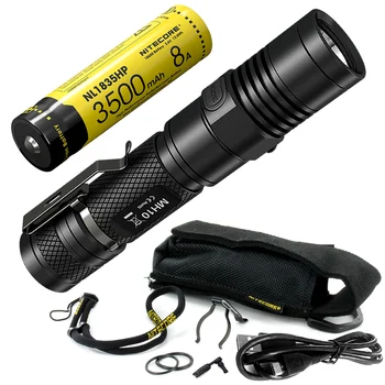 Nitecore MH10 CREE XM-L2 U2 1000 lm LED flashlight and Nitecore 18650 Rechargeable Battery Not Battery
Nitecore MH10 CREE XM-L2 U2 1000 lm LED flashlight and Nitecore 18650 Rechargeable Battery Not Battery