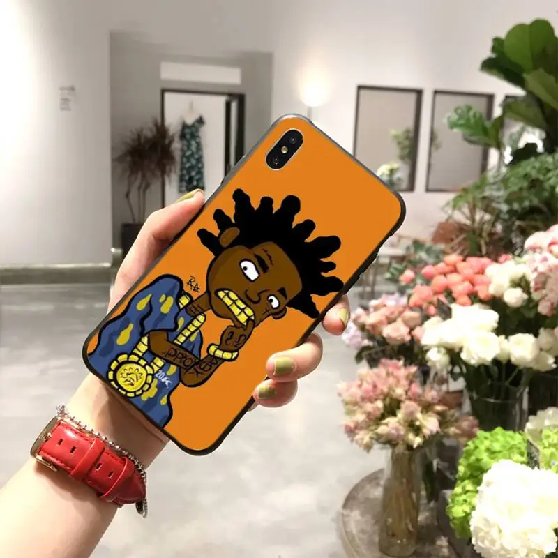 PENGHUWAN Kodak Black Rapper Customer High Quality Phone Case for iPhone 11 pro XS MAX 8 7 6 6S Plus X 5S SE XR case
