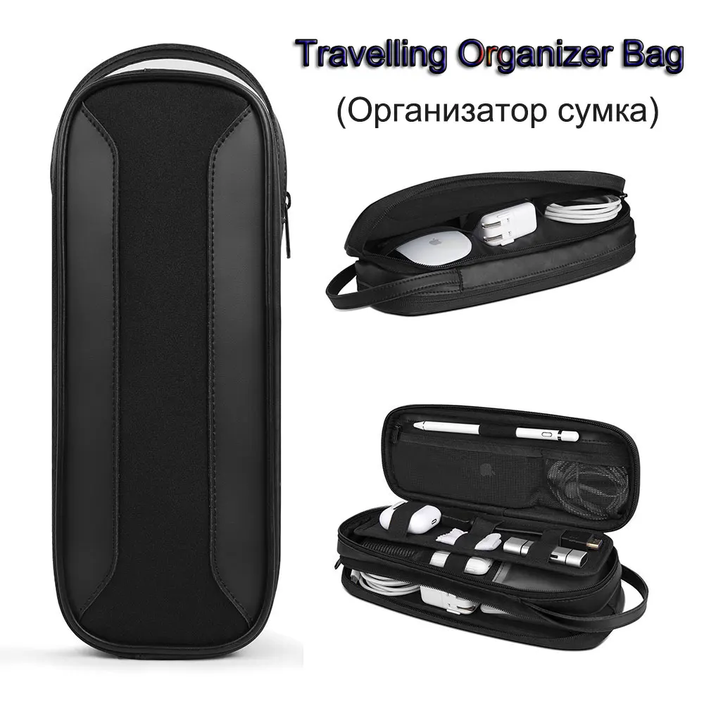 WIWU Electronic Organizer Bag Power Bank Pouch 2 layers Large Capacity Storage Bag USB Cable Charger Case Traveling Storage Bags
WIWU Electronic Organizer Bag Power Bank Pouch 2 layers Large Capacity Storage Bag USB Cable Charger Case Traveling Storage Bags