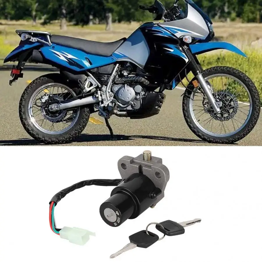Ignition Key Switch For Kawasaki KLR650 KLR 650 1987-2007 US