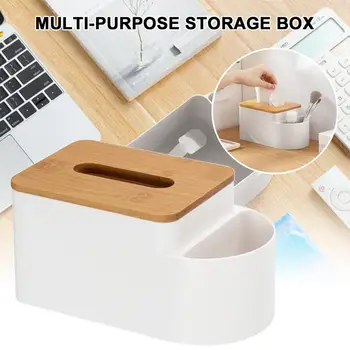 Wood Tissue Box With 1 Compartments Organizer Multi-purpose Desktop Organizer For Home Office Box Cover Tissue Box Holder
Wood Tissue Box With 1 Compartments Organizer Multi-purpose Desktop Organizer For Home Office Box Cover Tissue Box Holder