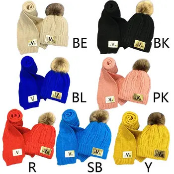THINKTHENDO Toddler Kids Winter Chunky Crochet Pompom Warm Lining Beanie Hat Long Scarf Set
THINKTHENDO Toddler Kids Winter Chunky Crochet Pompom Warm Lining Beanie Hat Long Scarf Set