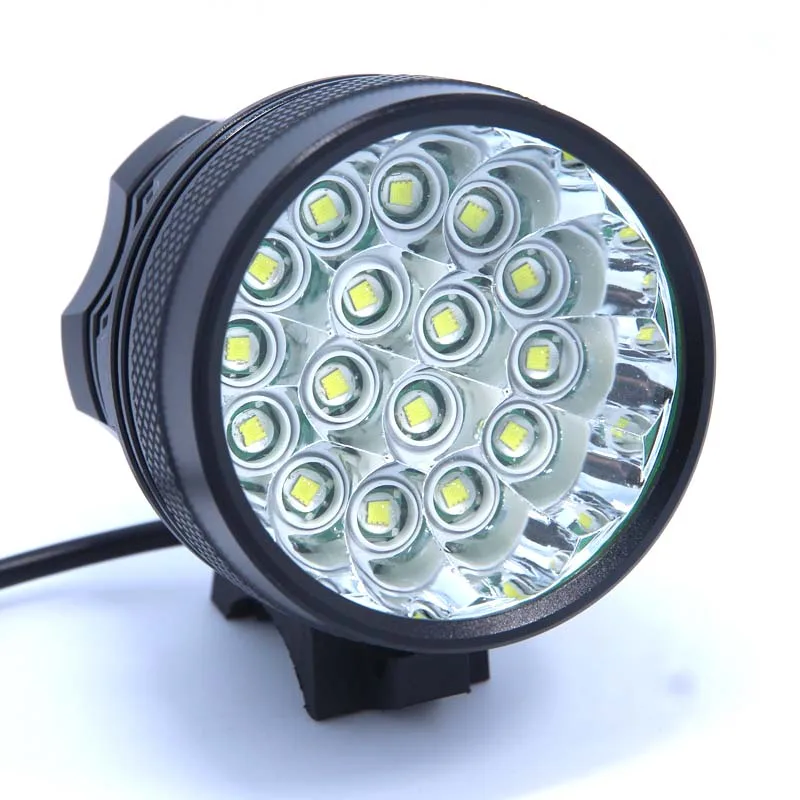 Longer Running Time 20000 Lumens 16 x XM-L T6 LED Bicycle Front Light Cycling Bike Headlight Headlamp
Longer Running Time 20000 Lumens 16 x XM-L T6 LED Bicycle Front Light Cycling Bike Headlight Headlamp