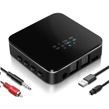 bluetooth 5.0 Wireless Receiver Transmitter HD Audio For TV Headphone Optical 3.5mm SPDIF bluetooth AUX Audio Receiver Adapter
bluetooth 5.0 Wireless Receiver Transmitter HD Audio For TV Headphone Optical 3.5mm SPDIF bluetooth AUX Audio Receiver Adapter