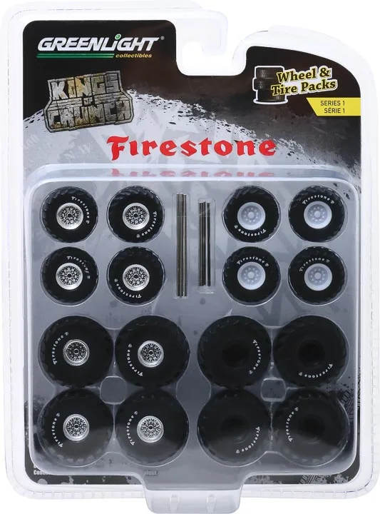 Green Light 1:64 Auto Body Shop KINGS of CRUNCH FIRESTONE Wheel & Tire Pk alloy toy car toys for children diecast model car gift
Green Light 1:64 Auto Body Shop KINGS of CRUNCH FIRESTONE Wheel & Tire Pk alloy toy car toys for children diecast model car gift
