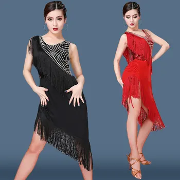 Women V Neck Stage Costumes Latin Dance Dress Women Fringe Flapper Backless Latin Dress Summer Mesh Sequin Dress
Women V Neck Stage Costumes Latin Dance Dress Women Fringe Flapper Backless Latin Dress Summer Mesh Sequin Dress
