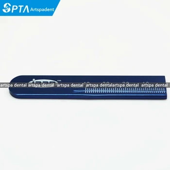 Dental material Measuring aluminum ruler Root canal measuring ruler Metal measuring tape
Dental material Measuring aluminum ruler Root canal measuring ruler Metal measuring tape