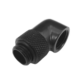 Right Angle G1/4 Thread Rotatable PC Water Cooling Adapter Multilink 90 Degree Quick Connect Fittings Elbow Connector Bend Joint
Right Angle G1/4 Thread Rotatable PC Water Cooling Adapter Multilink 90 Degree Quick Connect Fittings Elbow Connector Bend Joint