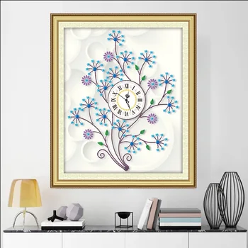 Lingmu clock diamond embroidery full kit flower 5D DIY diamond painting cross stitch wall decor picture rhinestones mosaic
Lingmu clock diamond embroidery full kit flower 5D DIY diamond painting cross stitch wall decor picture rhinestones mosaic