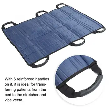 Positioning Bed Sheet with 6 handles for Patient Turning / Transferring / Re-positioning Brace Support l
Positioning Bed Sheet with 6 handles for Patient Turning / Transferring / Re-positioning Brace Support l