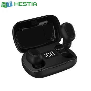L21 Bluetooth Wireless Headphones LED Power Display IPX7 Waterproof Binaural HD Call Headset Auto Pairing Noise Reduction Earbud
L21 Bluetooth Wireless Headphones LED Power Display IPX7 Waterproof Binaural HD Call Headset Auto Pairing Noise Reduction Earbud