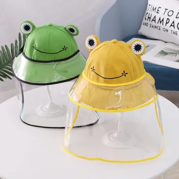 Kids Protective Hat Dustproof Anti Spitting Protective Mask Visor Hat Face Shield Fisherman Mask Cap Child Protection Supplies
Kids Protective Hat Dustproof Anti Spitting Protective Mask Visor Hat Face Shield Fisherman Mask Cap Child Protection Supplies