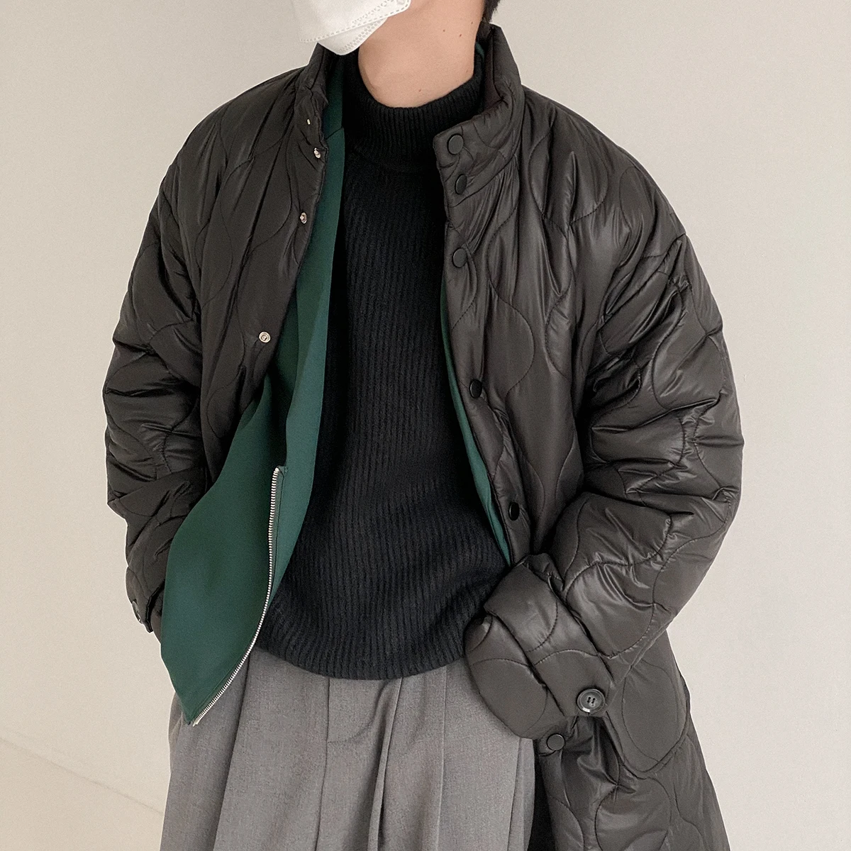 Winter coat men's mid-length Korean thick warm coat cotton coat men's handsome trendy jacket ins
Winter coat men's mid-length Korean thick warm coat cotton coat men's handsome trendy jacket ins