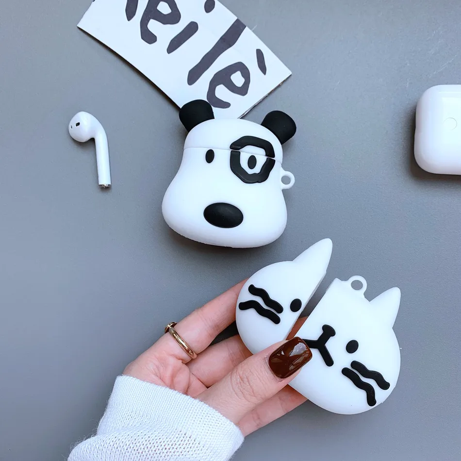 3D Cute Cartoon Earphone Case for AirPods 2 Case Silicone Cat Cover Accessories for Apple Air Pods Case for Earpods Cake Box
3D Cute Cartoon Earphone Case for AirPods 2 Case Silicone Cat Cover Accessories for Apple Air Pods Case for Earpods Cake Box
