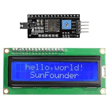 LCD1602 LCD2004 Module Blue Green Screen 16x2 20X4 Character LCD Display Module HD44780 Controller blue black light
LCD1602 LCD2004 Module Blue Green Screen 16x2 20X4 Character LCD Display Module HD44780 Controller blue black light