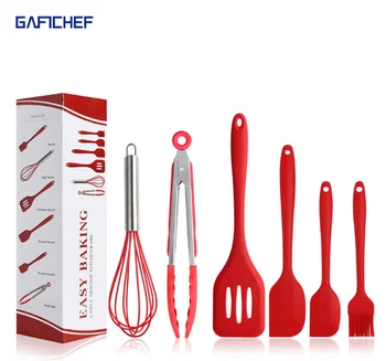 6Pcs/Set Food Grade Silicone Cooking Utensils Sets Egg Beater Spoon Spatula Oil Brush Kitchenware Kit Kitchen Tools Accessories
6Pcs/Set Food Grade Silicone Cooking Utensils Sets Egg Beater Spoon Spatula Oil Brush Kitchenware Kit Kitchen Tools Accessories