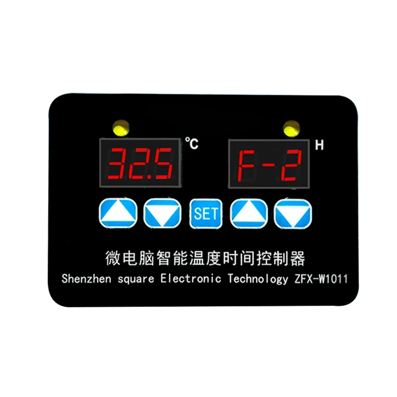 ZFX-W1011 Microcomputer Digital Display Temperature Controller Thermostat Intelligent Time Controller Adjustable Electronic Temp
ZFX-W1011 Microcomputer Digital Display Temperature Controller Thermostat Intelligent Time Controller Adjustable Electronic Temp