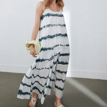 2020 New Summer Women Sling Midi Dress Sleeveless Loose Spaghetti Strap Fashion Holiday Long Dresses Clothing New
2020 New Summer Women Sling Midi Dress Sleeveless Loose Spaghetti Strap Fashion Holiday Long Dresses Clothing New