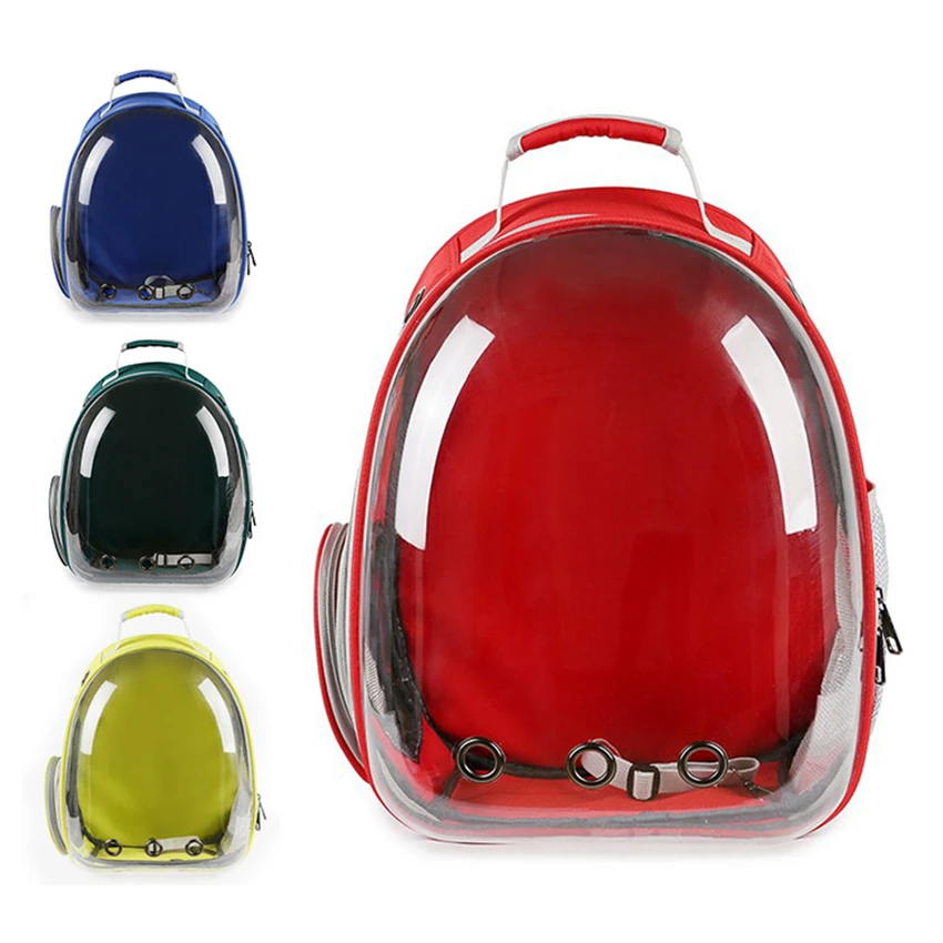 The new cat bag pet go out portable transparent space capsule pet backpack dog backpack
The new cat bag pet go out portable transparent space capsule pet backpack dog backpack