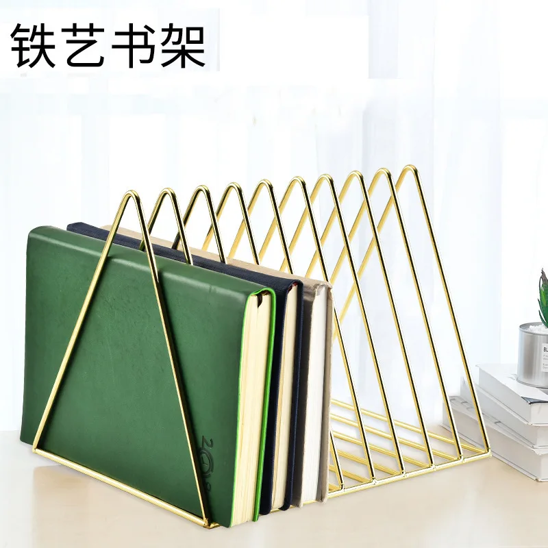Triangle Concise Wrought Iron Desktop Decoration Accept Frame Bookshelf Northern Europe Wrought Iron Small Bookshelf
Triangle Concise Wrought Iron Desktop Decoration Accept Frame Bookshelf Northern Europe Wrought Iron Small Bookshelf