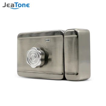 Jeatone Electric Lock for Home Video Intercom Video Door Phone Wired Remote Unlock with Smart Card Home Security System Kit
Jeatone Electric Lock for Home Video Intercom Video Door Phone Wired Remote Unlock with Smart Card Home Security System Kit
