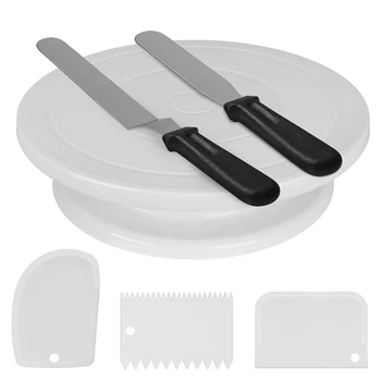 6 Pcs Cake Turntable Stand Set Cake Decorating Kit with Icing Spatula Icing Scraper cake turntable icing spatula icing scrapers
6 Pcs Cake Turntable Stand Set Cake Decorating Kit with Icing Spatula Icing Scraper cake turntable icing spatula icing scrapers