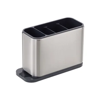 Multifunction Cooking Flatware Rectangular Modern Stainless Steel Cutlery Drainer Kitchen Utensil Holder Multi Slot Anti Rust
Multifunction Cooking Flatware Rectangular Modern Stainless Steel Cutlery Drainer Kitchen Utensil Holder Multi Slot Anti Rust