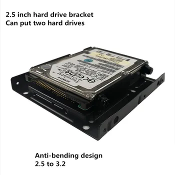 2.5 inch to 3.5 inch computer chassis hard disk bracket SSD solid state hard disk bracket with mounting screw table
2.5 inch to 3.5 inch computer chassis hard disk bracket SSD solid state hard disk bracket with mounting screw table